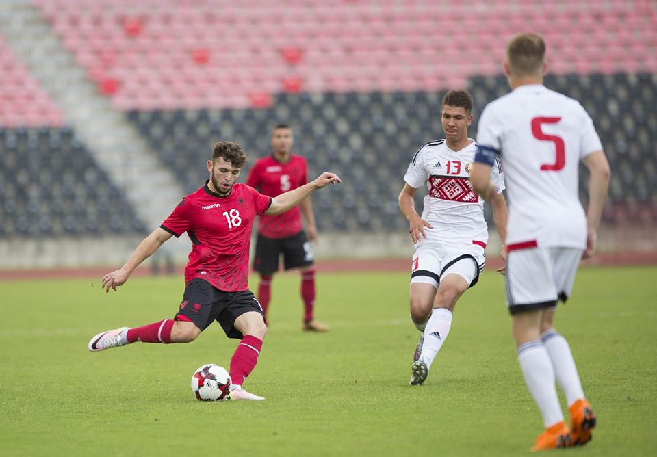 U21, Shqipërisë i ikën fitorja në fund, paqe përballë Estonisë