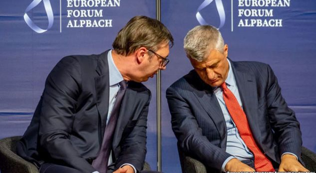 Vuçiç sqaron takimin e tij me Thaçin në Paris më 11 nëntor