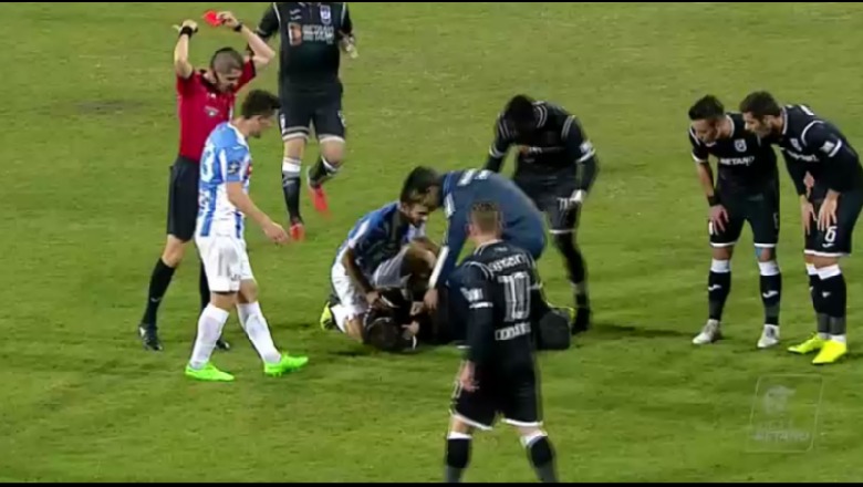 VIDEO/ Futbollisti i Kombëtares bëhet hero, i shpëton jetën kundërshtarit