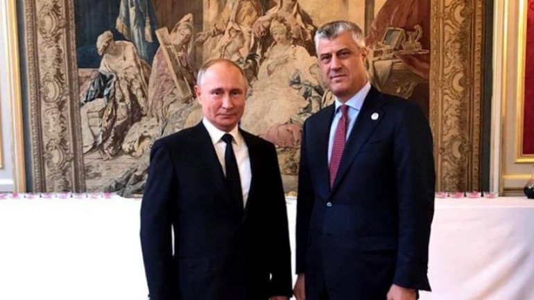 Çfarë biseduan Thaçi-Putin? Zëdhënësi i presidentit rus zbardh detajet