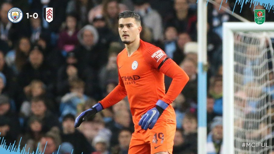 Portieri kosovar Muriqi luan 90 minuta me City, në 1/8 e Carabao