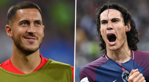 Real Madridi përveç Hazardit kërkon dhe Cavanin