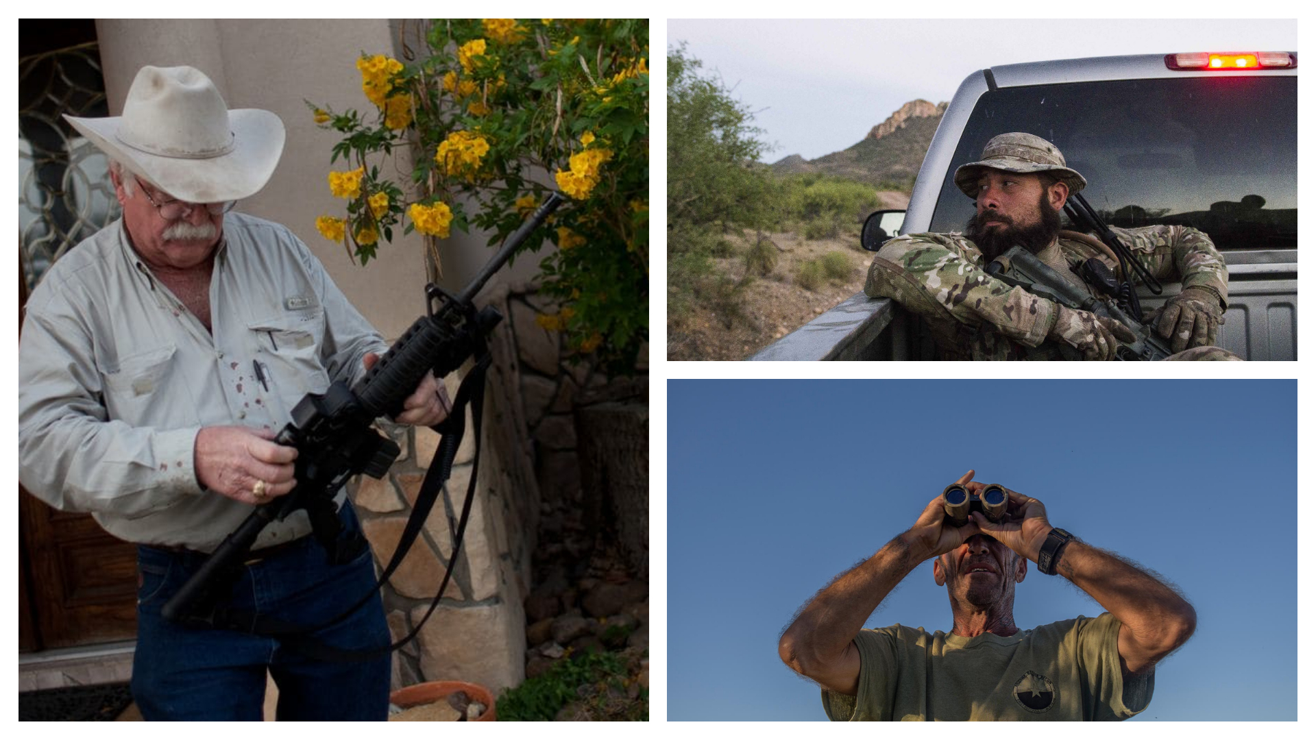 FOTOT/ SHBA, degradon situata, civilë me armë gati të përballen me karvanin e emigrantëve