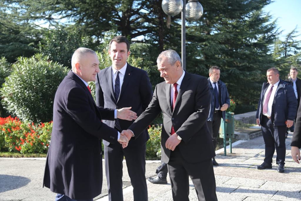 Galeria e fotove/ Homazhet te “Dëshmorët e Kombit” tregojnë lidhjen Pozitë-Presidencë