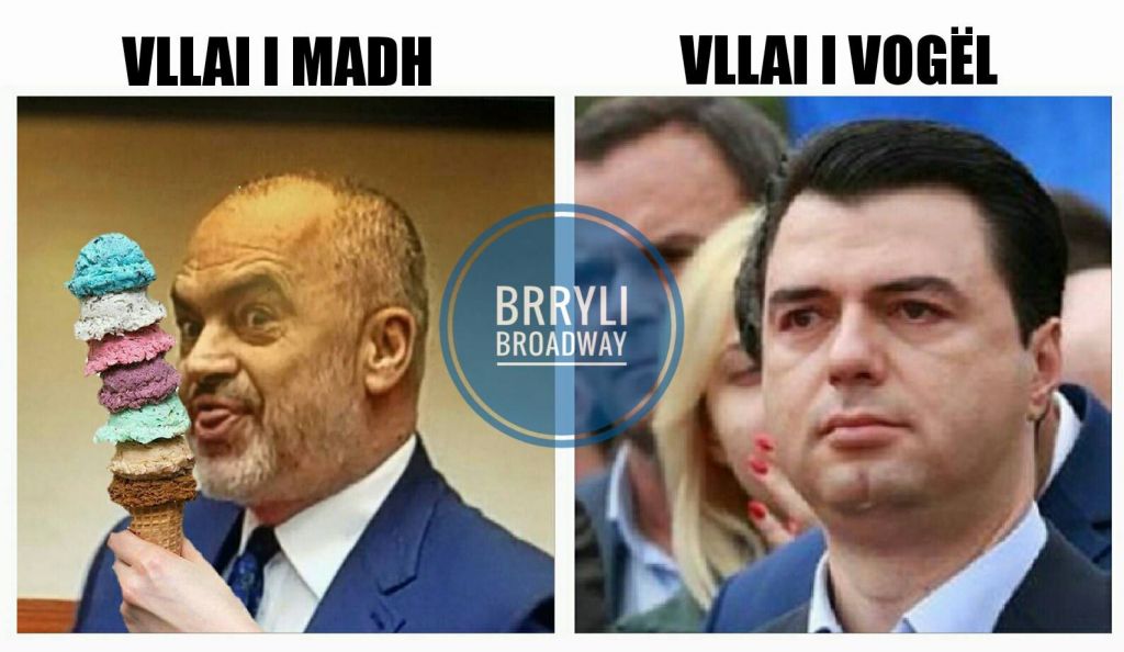 FOTOT/ Rrjeti i pamëshirshëm: “Kur politikës i bëjnë mbi kokë…”!