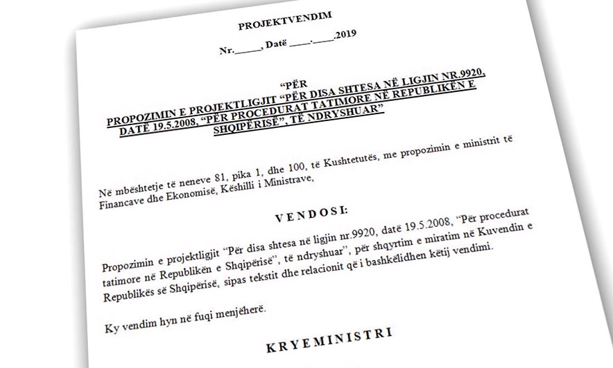 Çdo biznes me xhiro mbi 2 mln lekë, do të hapë me detyrim llogari bankare