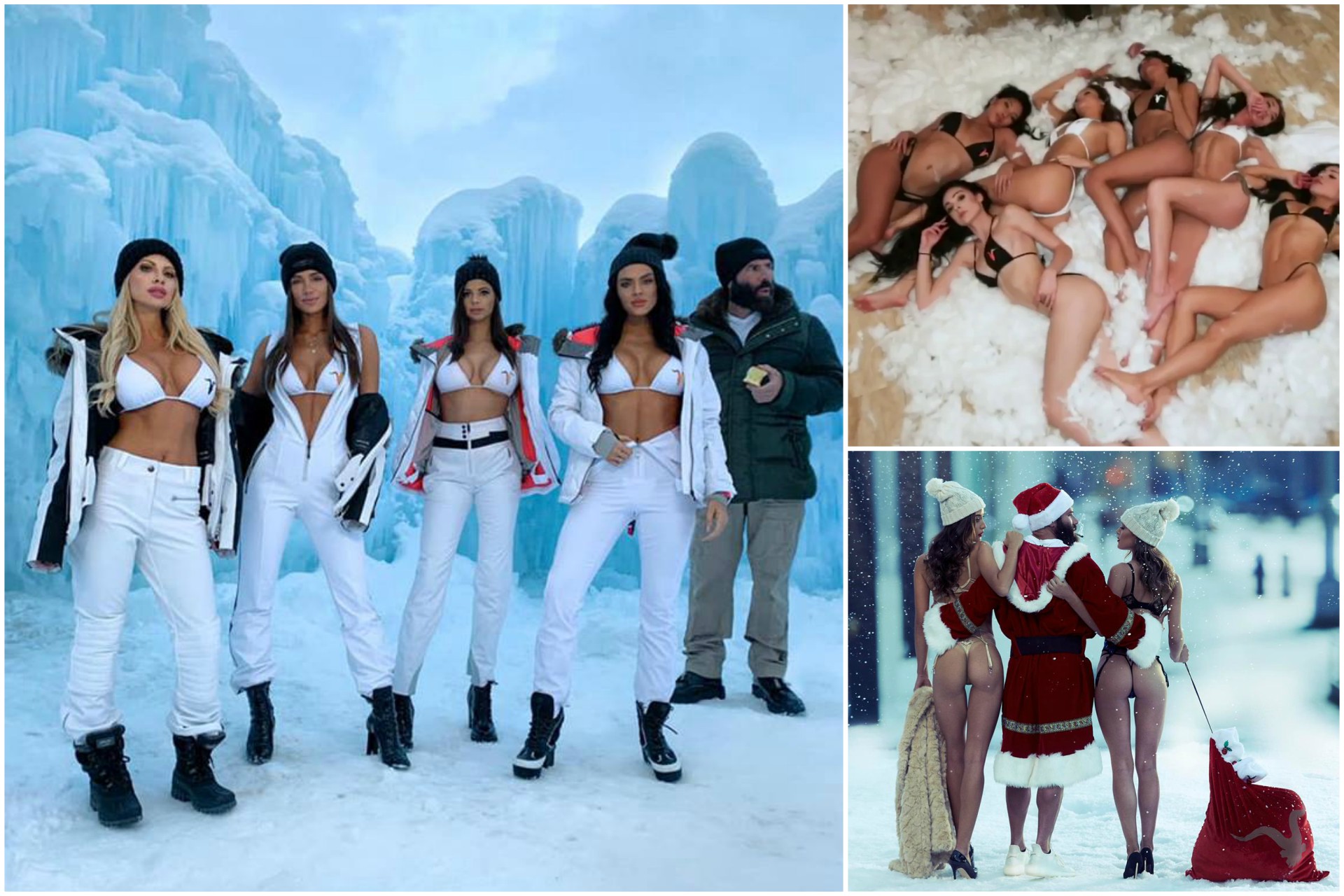 FOTOT/ SHBA pushtohet nga ngricat, Dan Bilzerian feston…