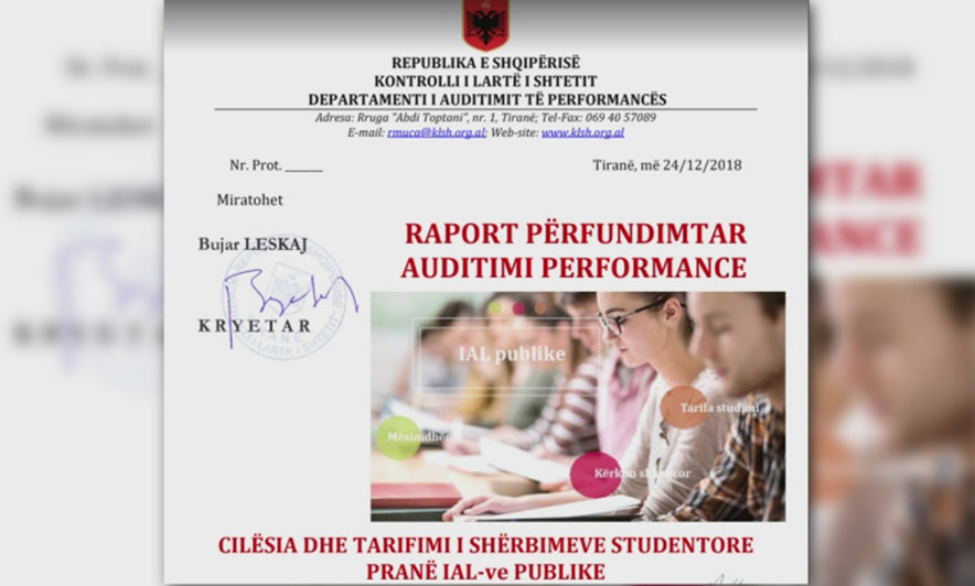 KLSH fundos drejtuesit e universiteteve: Kanë dështuar! S’është problem i ligjit!