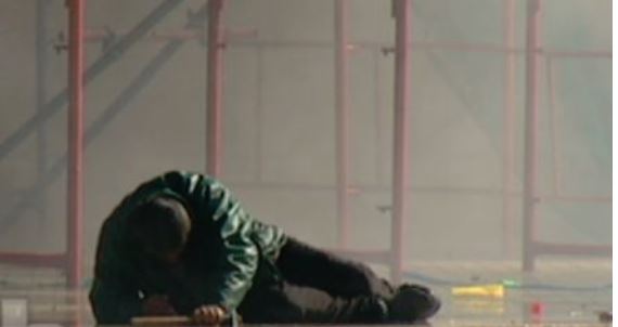 Disa të lënduar në protestë nga gazi lotsjellës dhe sendet e forta