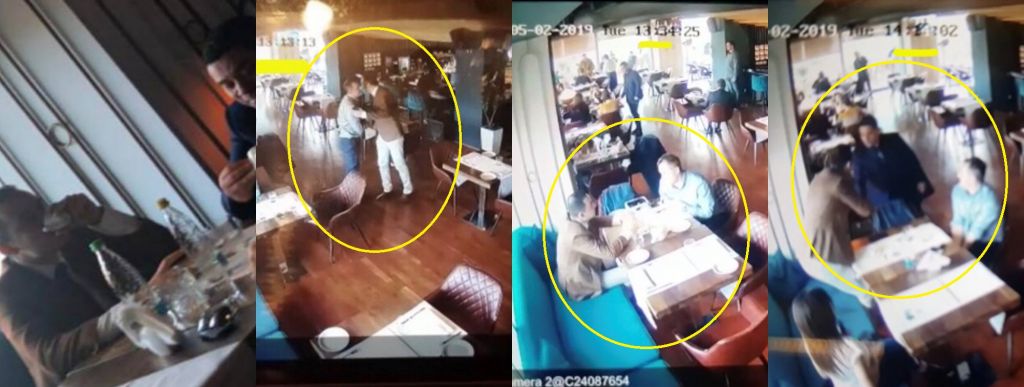 FOTOT/ Salianji: Takimi im 6 minutësh me Arben Ahmetajn dhe gazetari Edi Manushi!