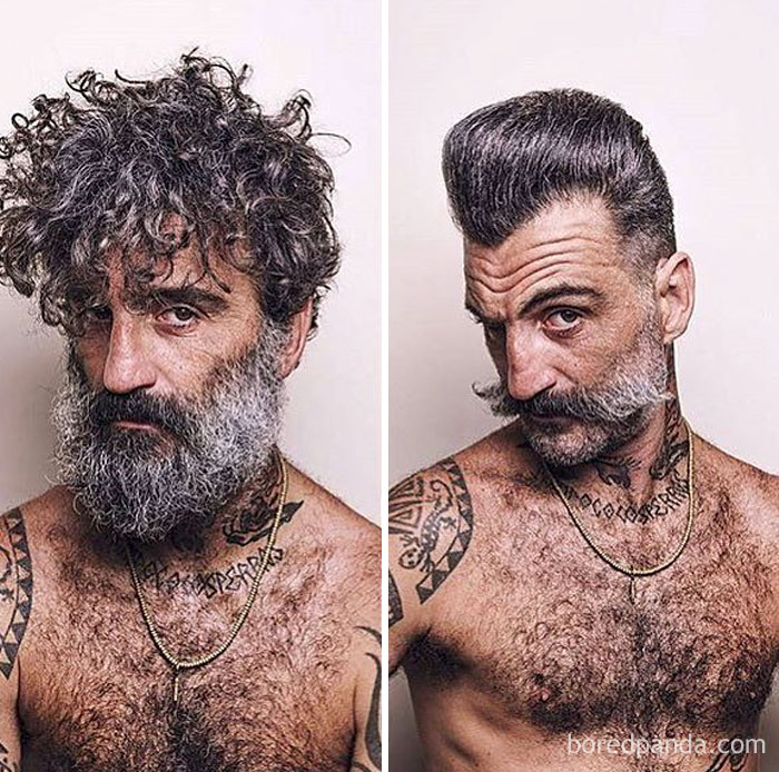 FOTOT/ Berber që bën mrekulli, ja si janë transformuar këta personazhe