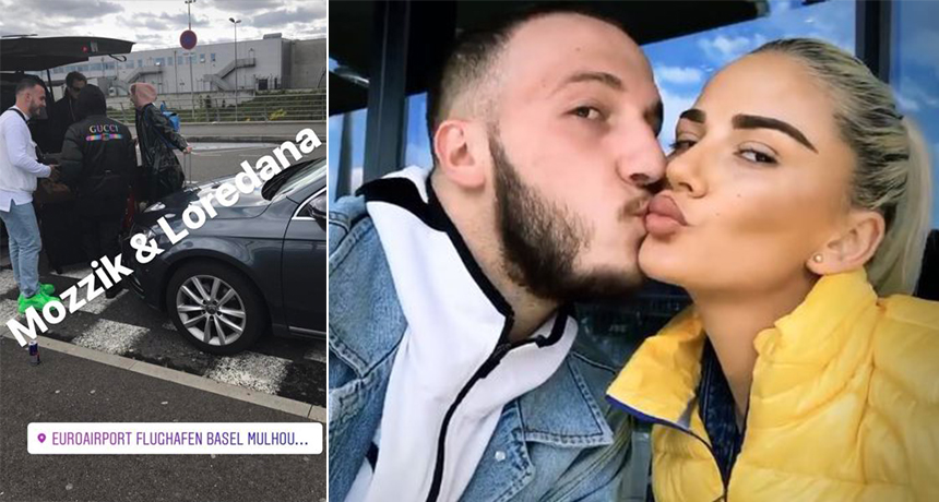 VIDEO/ Mozzik dhe Loredana mbërijnë në Prishtinë, reperi flet për arrestimin e gruas së tij
