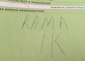 Një popull që tregon votën në publik, nuk meriton demokraci