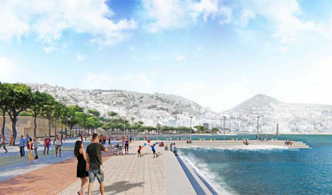 Qeveria ‘zgjidh qesen’ për rivitalizimin e shëtitores “Naim Frashëri” në Sarandë, fondi 1.5 milionë euro