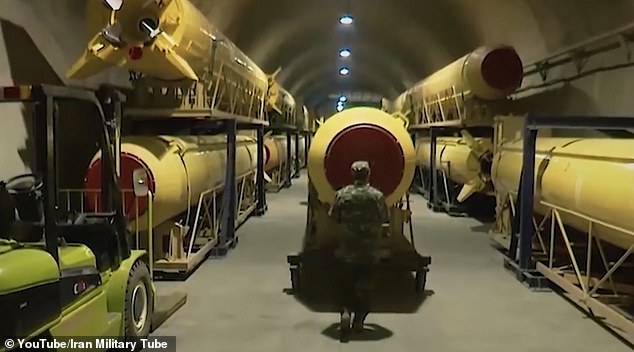 VIDEO/ Brenda bunkerit ku ndodhet arsenali i armëve i Iranit