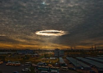 Atëherë kur qielli bën magji, pamje fantastike