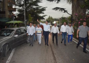 Pas protestës Basha takon strukturat e PD-së në Mallakastër