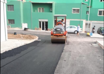 FOTO/ Bashkia e Tiranës rehabiliton një tjetër bllok banimi në kryeqytet