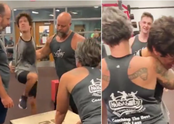 Sfidoi ligjet e fizikës/ VIDEO frymëzuese ku djaloshi pa krahë ngjitet mbi kutinë gjysëm metri të lartë