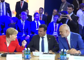 Batuta dhe të qeshura në Poznan, Rama publikon një VIDEO me Merkel dhe Zaev