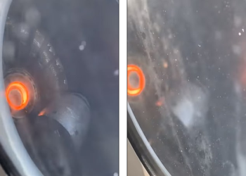 VIDEO/ Pasagjerët tmerrohen në ajër, avionit i prishet motori