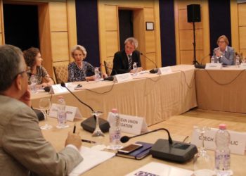 Zgjedhjet/ Audrey Glover takon ambasadorët e BE-së në Shqipëri