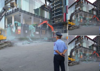 FOTO/ Kush ishte pronari ndërtesës që u shemb sot pranë “Arenës Kombëtare”, emër i njohur për drejtësinë
