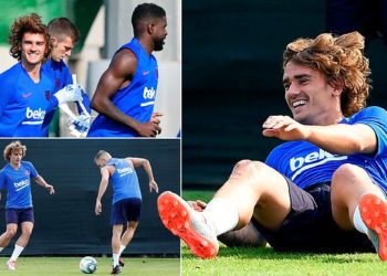 FOTO/ Griezman nisi epokën e re tek Barcelona, pas transferimit nga Atletiko për 108 mln paund