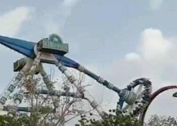 Rrëzohet loja në park, ishte e mbushur plot me njerëz (video)