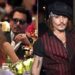 FOTO/ Johnny Depp akuzon ish-bashkëshorten se i ka fikur në faqe cigaren e ndezur dhe e ka qëlluar me shishe