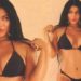 FOTO/ Seksi në të zeza, Kylie Jenner tregon format e saj me bikini