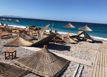 FOTO/ Këto janë pasojat që la pas stuhia në jug të Shqipërisë