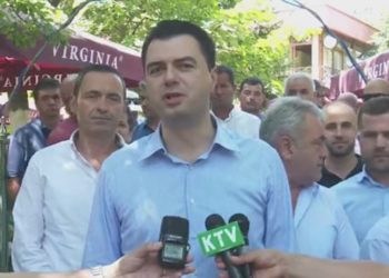 Basha premtime elektorale: Javën e parë në pushtet do heq traun në Rrugën e Kombit