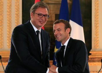 Macron e deklaroi Kosovën shtet në Beograd, mediat serbe censurojnë fjalimin e presidentit francez