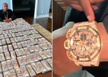 FOTO+VIDEO/ Mburravec, boksieri Mayweather sulmon kritikët duke treguar pasurinë