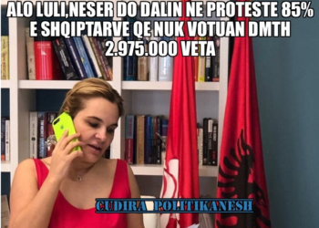 FOTO/ Rrjeti tallet me protestën e opzitës: Rreth 3 milionë shqiptarë kishim dje