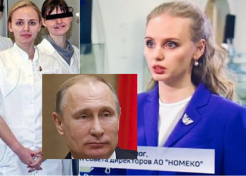 FOTO/ Vajza “sekrete” e Vladimir Putin “thyen” rregullin dhe shfaqet në publik