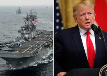 Rriten tensionet/ Anija amerikane rrëzon dronin iranian në Ngushticën e Hormuzit