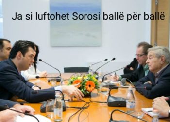 Ish-zv/ministri i Berishës sulmon Bashën: Shihni këtë foto dhe luftoni Sorosin pastaj…