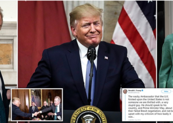 Tensionet diplomatike/ Dorëhiqet ambasadori i Britanisë në SHBA, pas kritikave ndaj Trump