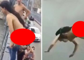 VIDEO/ ‘Çmendet’ turistja braziliane, heq rrobat dhe …
