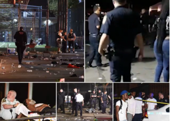 VIDEO+FOTO/ Sulm me armë gjatë një feste në park në Bruklin, një i vrarë dhe 11 të plagosur