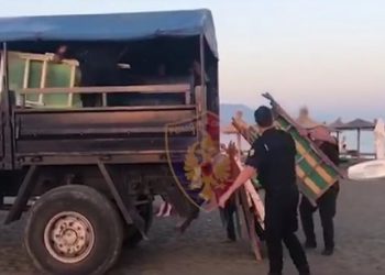 Lirohen hapësirat e zaptuara në plazhet e Pogradecit dhe Velipojës, procedohen penalisht 12 pronarë (video)