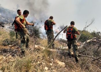 Shëngjin/ Shiu dhe ushtria ‘vë’ në kontroll flakët, 200 efektivë në gadishmëri, pranga zjarrvënësve