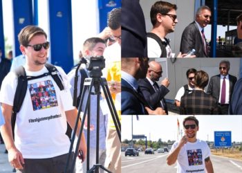 Gazetari shqiptar interviston me veshje ‘ngacmuese’ kryeministren serbe