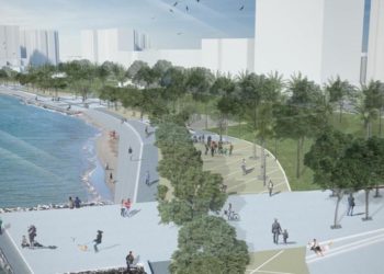 Rama publikon fotot e projektit për ndryshimin e vijës bregdetare të Durrësit