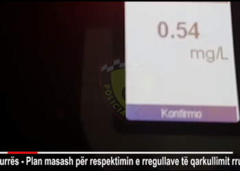 VIDEO/ Ndëshkohen shoferët problematikë, 9 të arrestuar e 1021 gjoba në Durrës