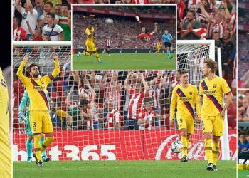 VIDEO/ Zhgënjen Barcelona, mposhtet nga Bilbao me një supergol të Aduriz në ndeshjen e parë të kampionatit