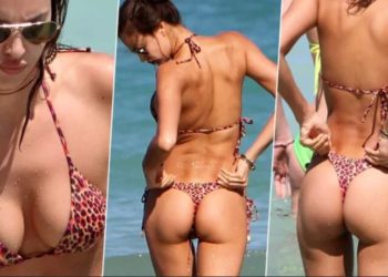 FOTO/ Irina Shajk mahnit fansat me të pasmet në Majemi