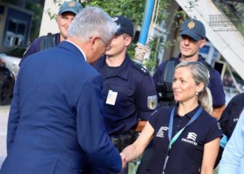 Lleshaj takon oficerët e FRONTEX: Shqipëria po përfiton shumë eksperiencë